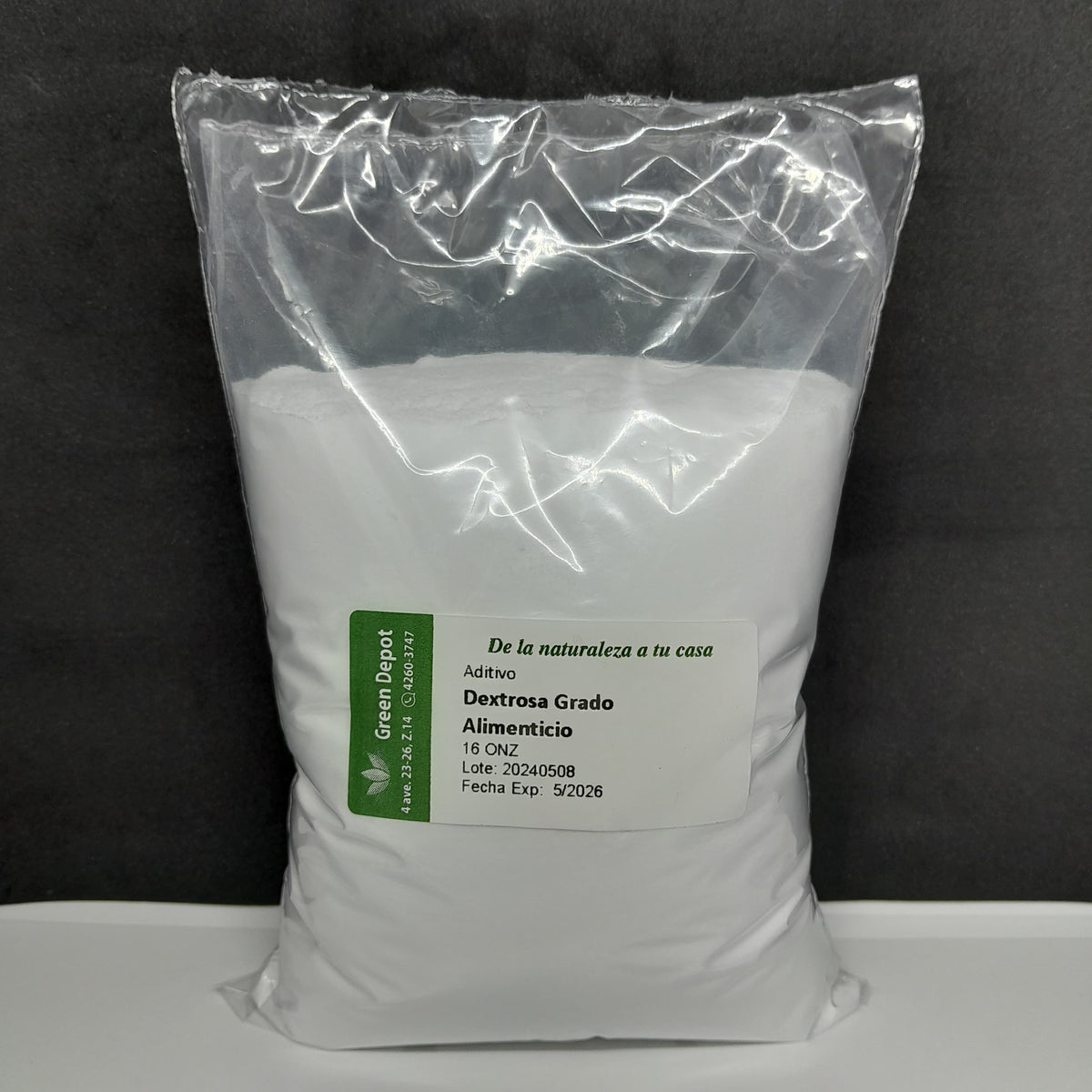 Dextrosa Anhidra - grado alimenticio