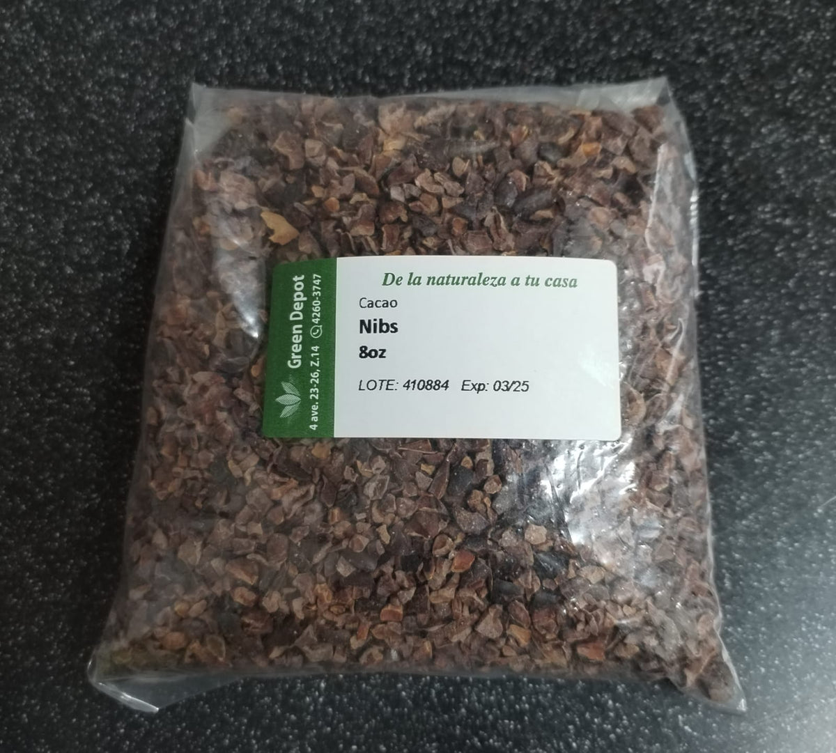 Cacao en Nibs