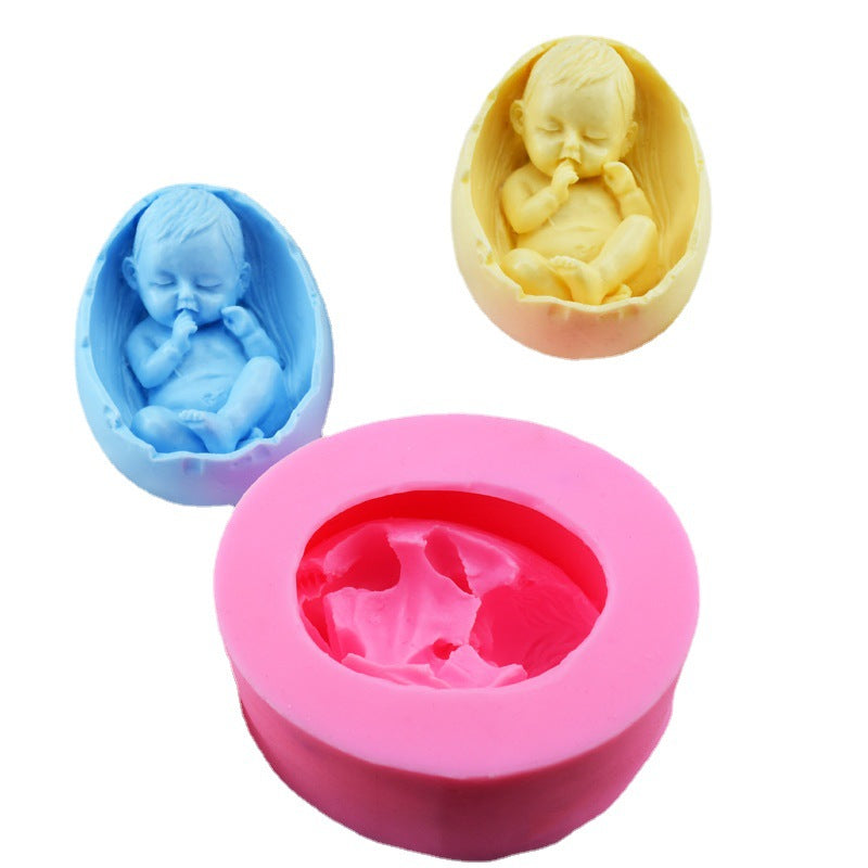 Molde Bautizo Bebe no.10