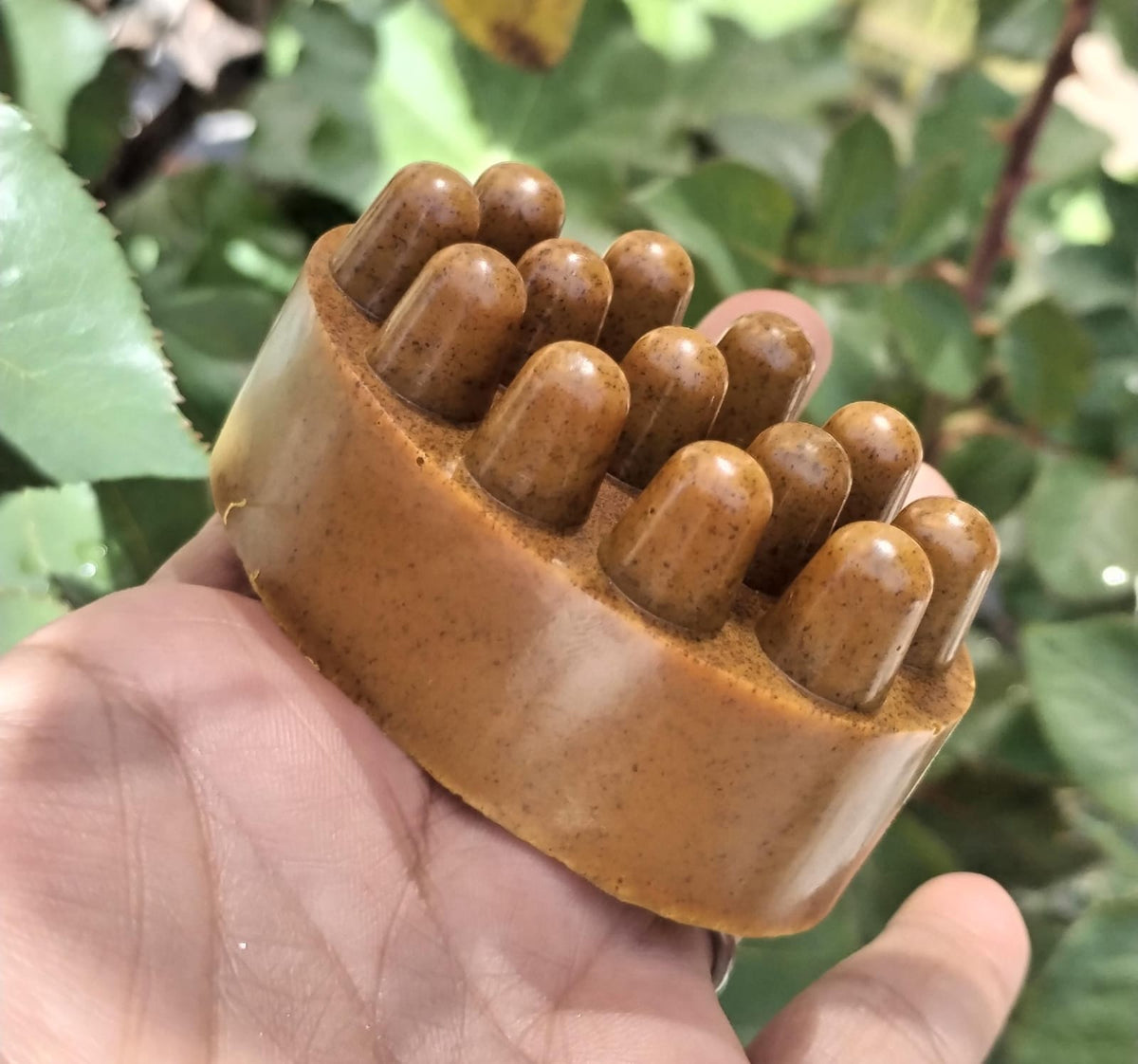 Jabon de Curcuma - forma Pashte