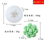 Molde Flor Suculenta n. 84