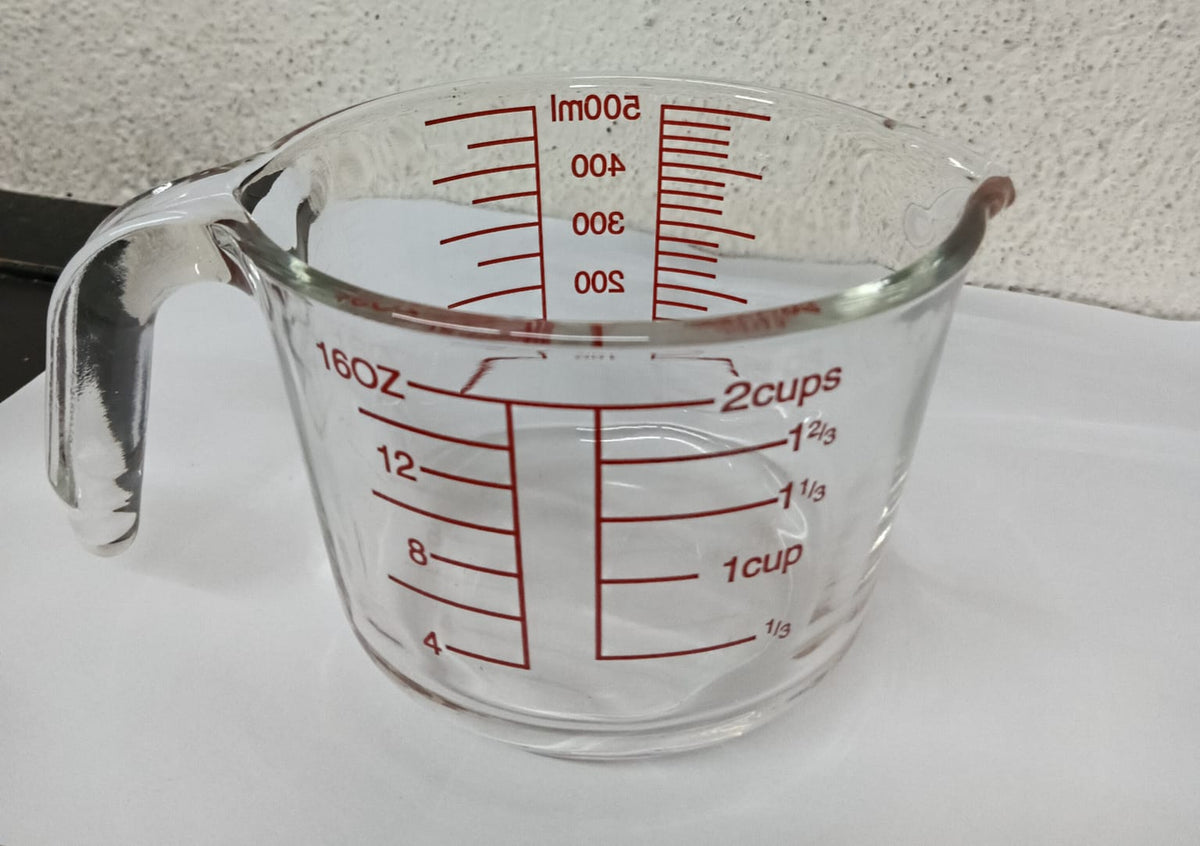 Taza medidora vidrio - 500ml