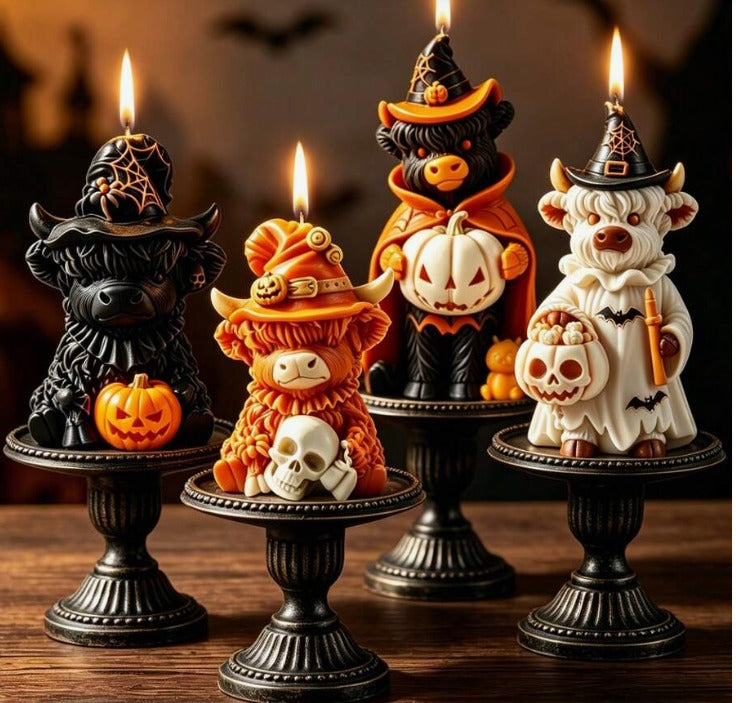 Molde vaca halloween no. 11