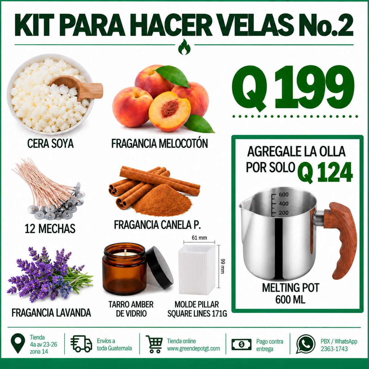 Kit para velas No.2