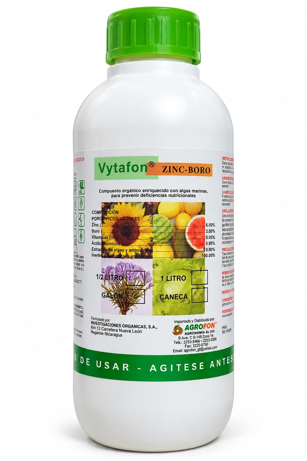 VYT. Zinc Boro - Fertilizante