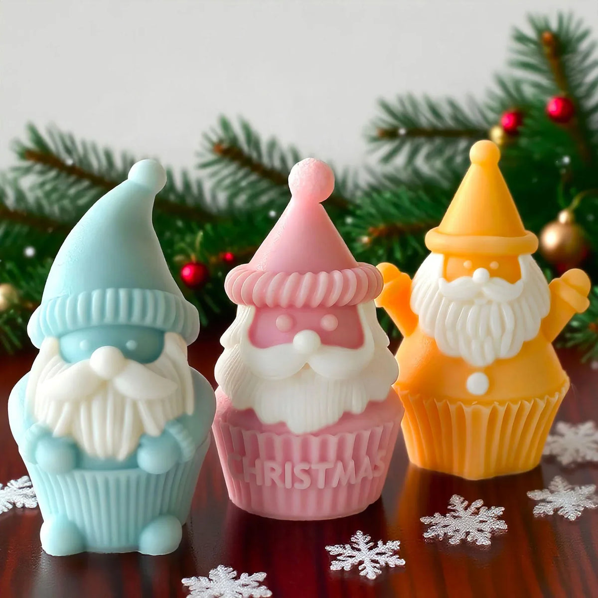Molde santa claus navidad n.20