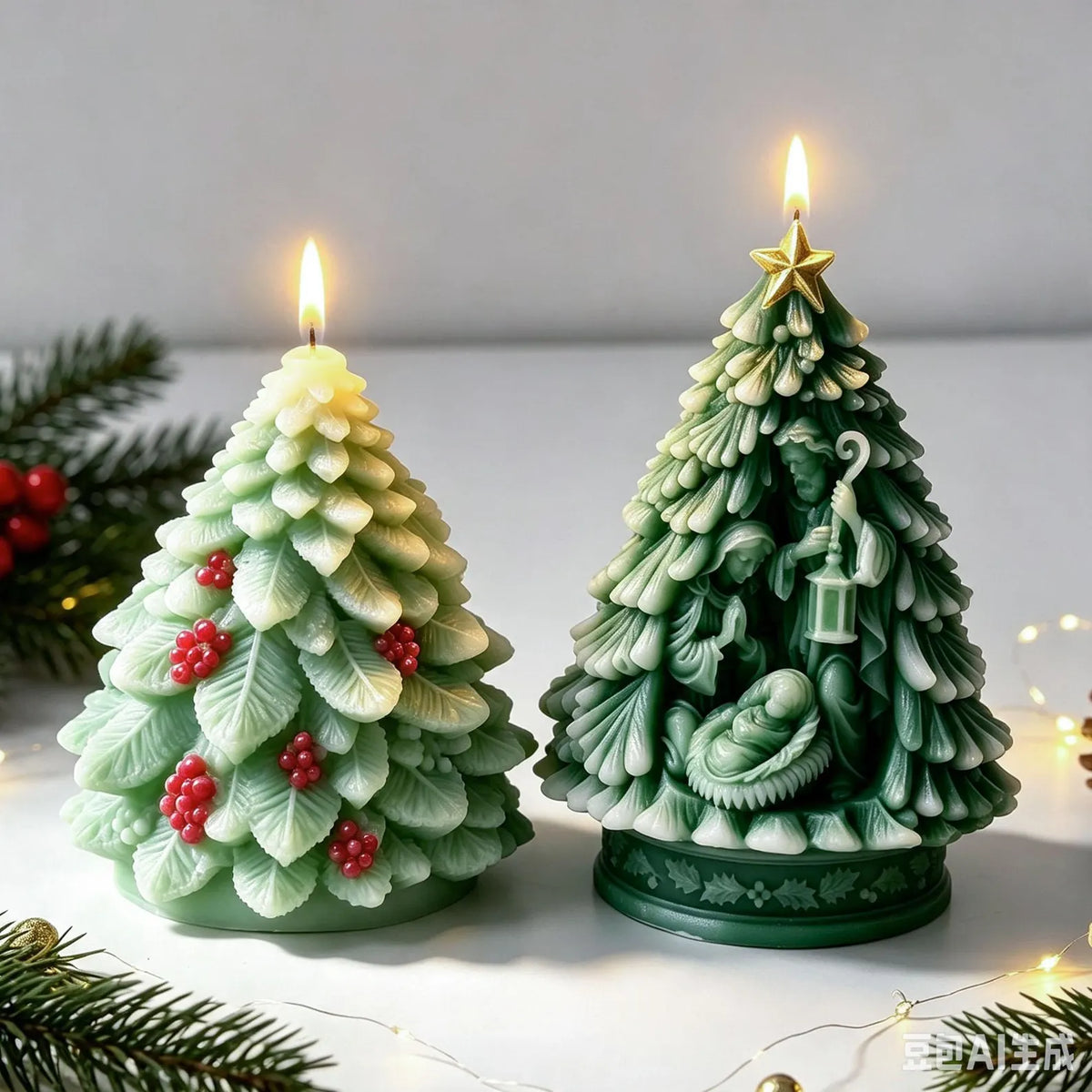 Molde arbol navidad n.28