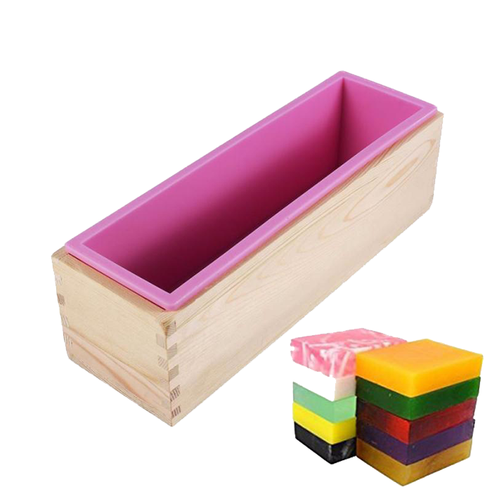 Caja madera para Molde Jabon Barra