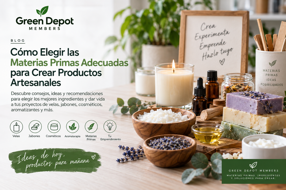 Cómo Elegir las Materias Primas Adecuadas para Crear Productos Artesanales