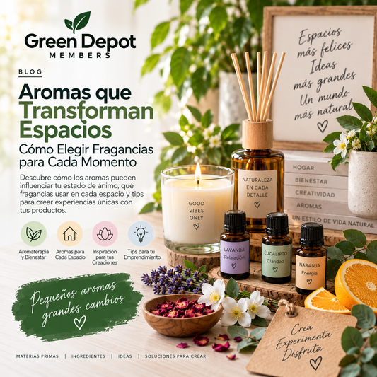 Aromas que Transforman Espacios: Cómo Elegir Fragancias para Cada Momento