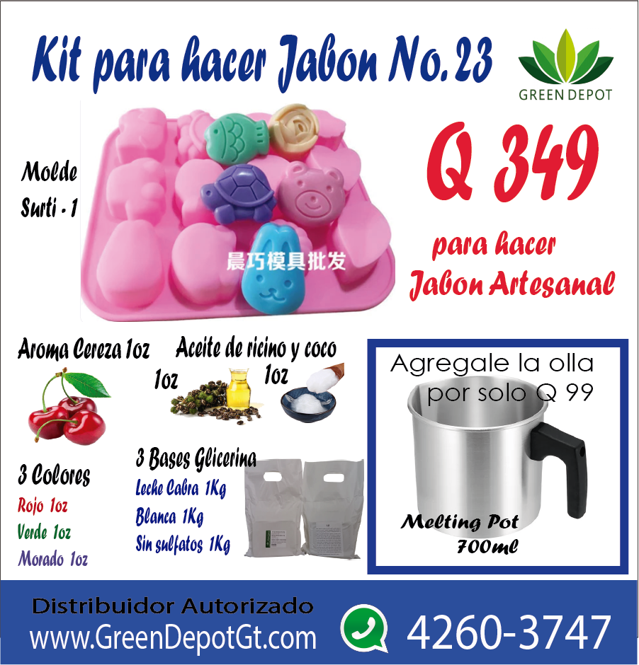 Kit para hacer Jabon - No.23