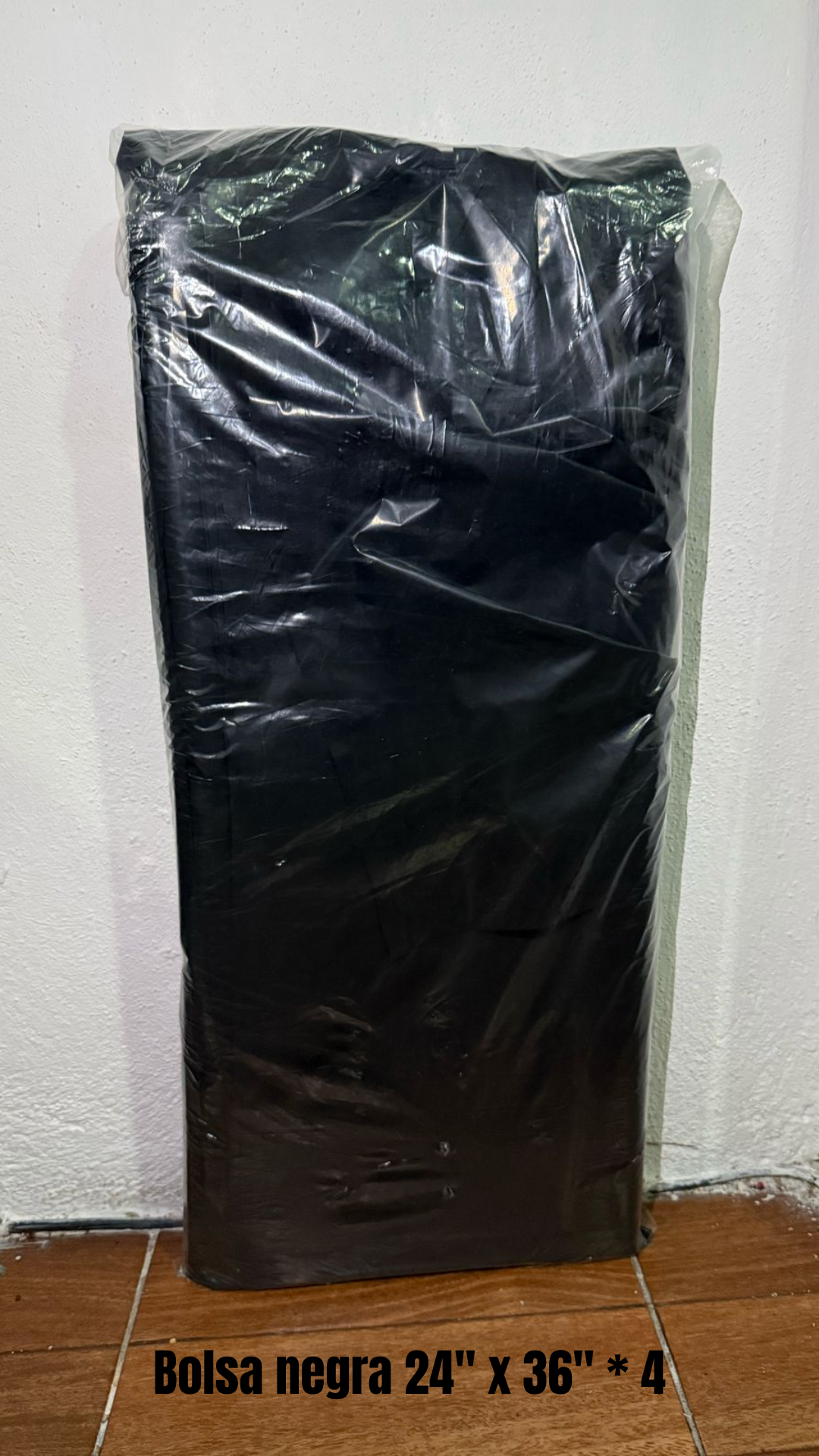 BOLSA Plasticas Hospitalarias - Negra 24 x 36 x 4