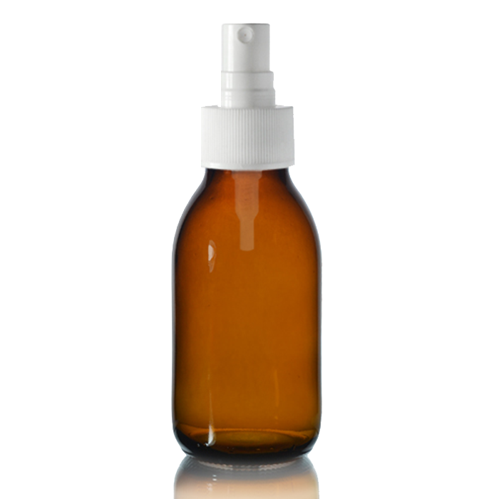 Frasco Vidrio c/tapa Atomizador 28mm - 120ml