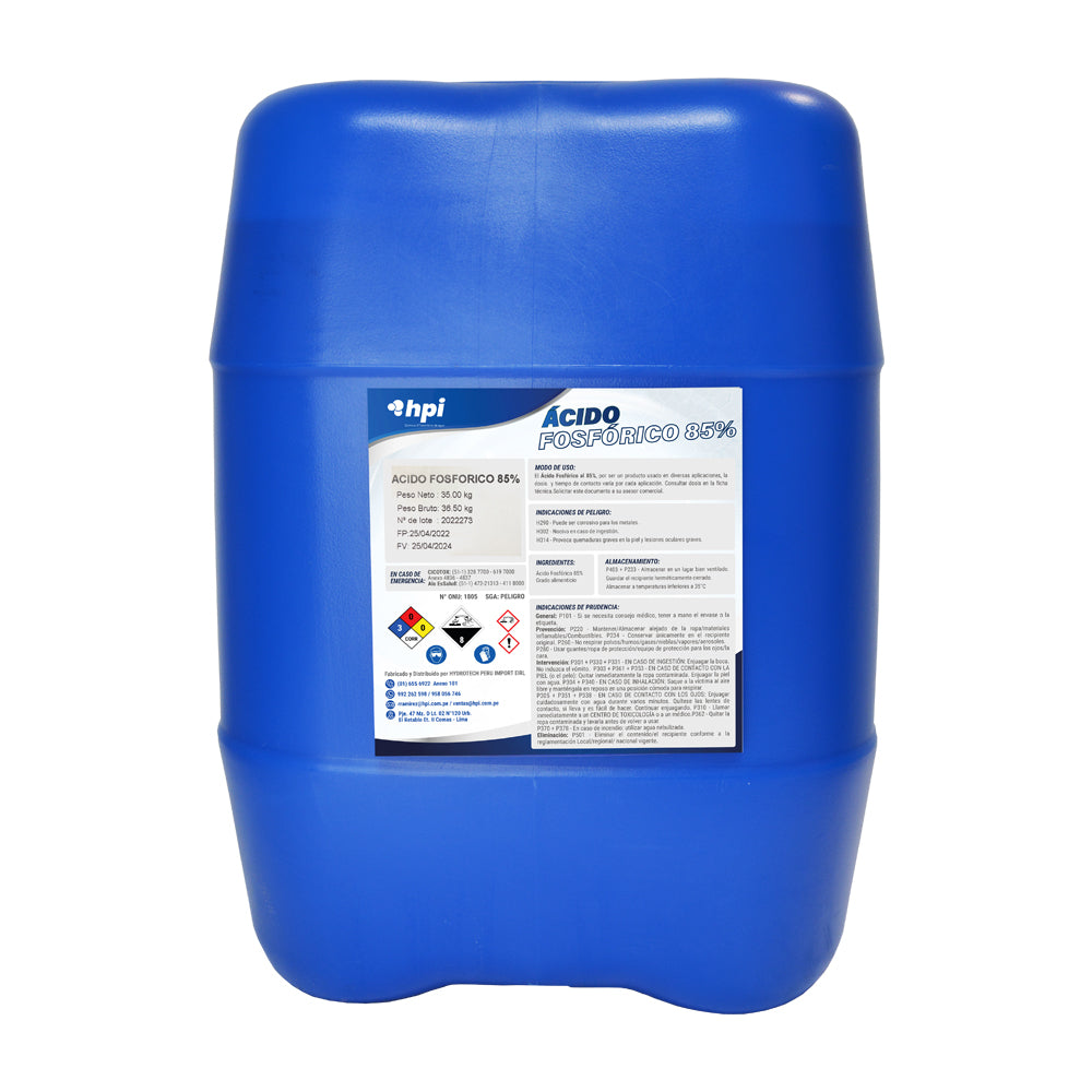 Acido Fosforico 85% - food grade