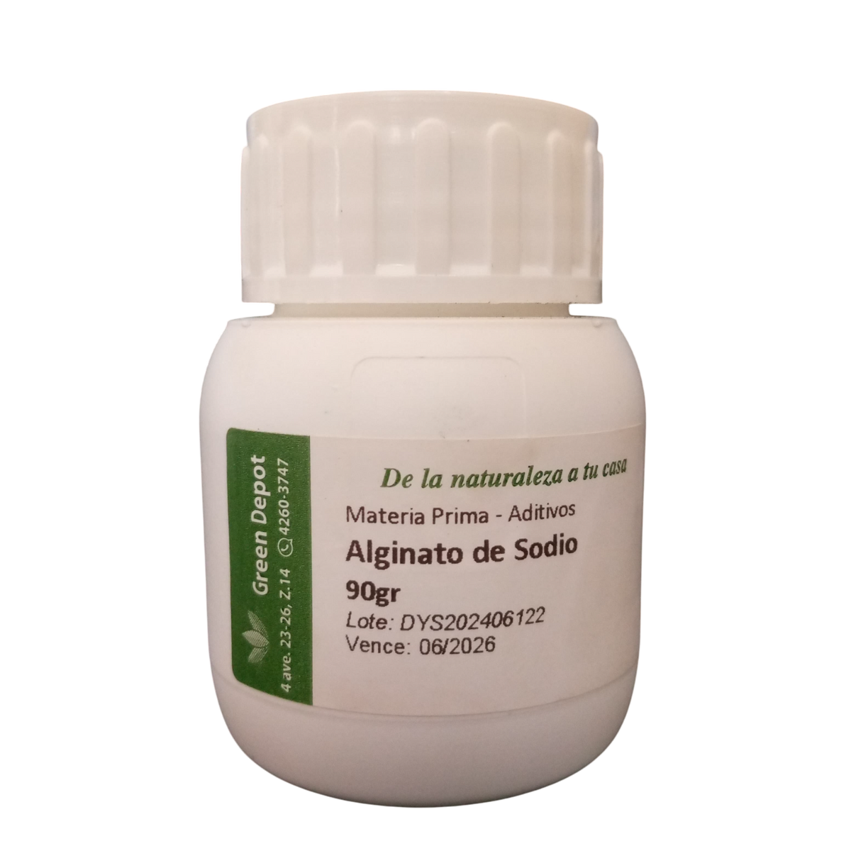 Alginato de Sodio