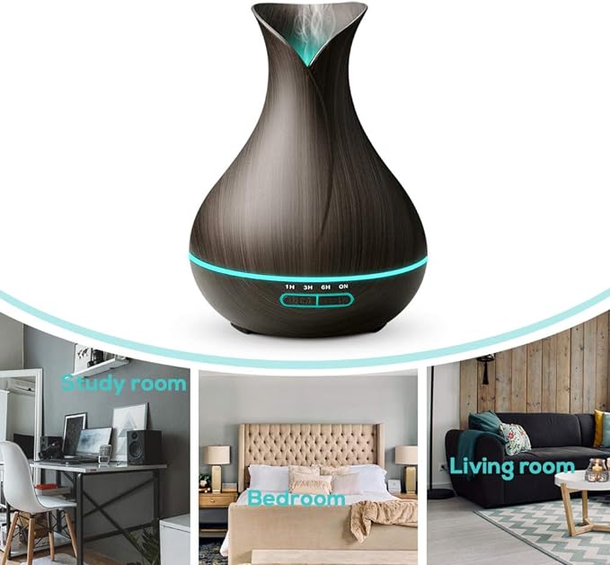 Aroma Difusor - 7 LED Colors OPTIONS 550ml