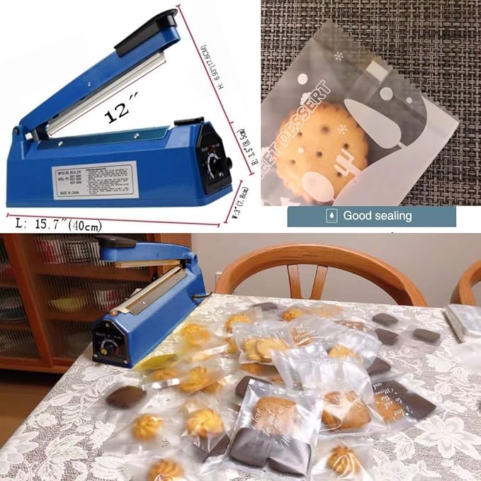 Selladora de Bolsas Plásticas Impulso - 12 Pulgadas