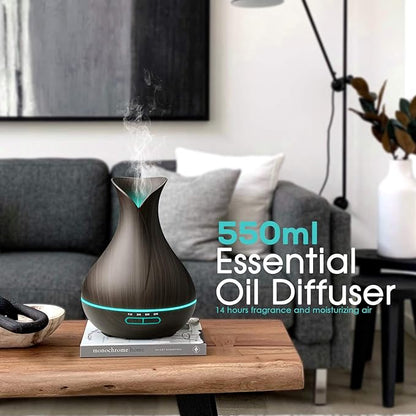 Aroma Difusor - 7 LED Colors OPTIONS 550ml