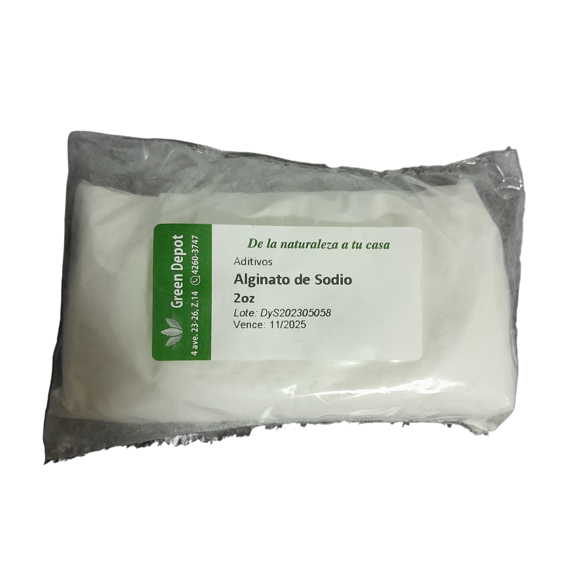 Alginato de Sodio