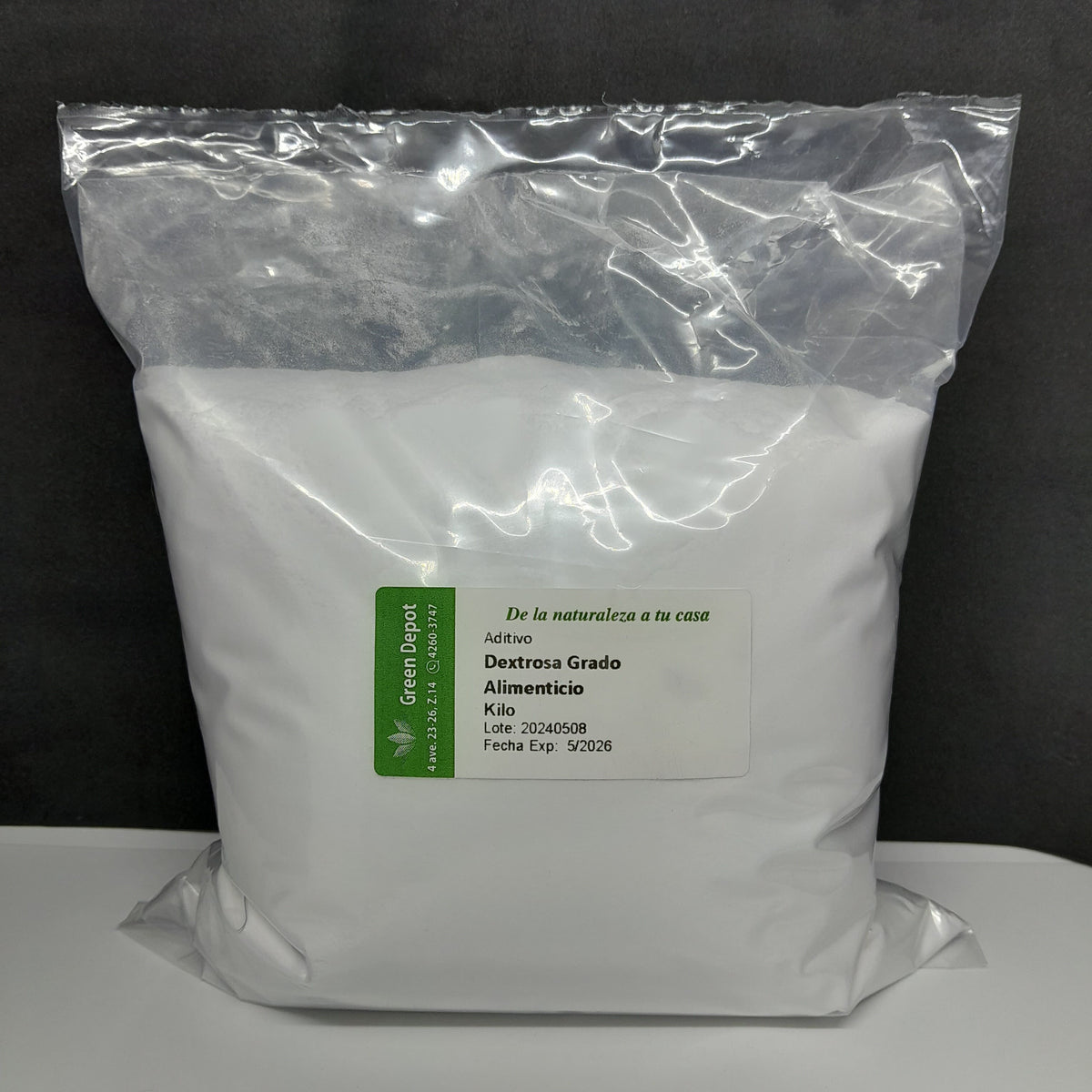 Dextrosa Anhidra - grado alimenticio
