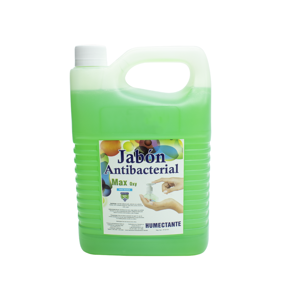 Jabon Liquido Bactericida - Aroma Manzanas
