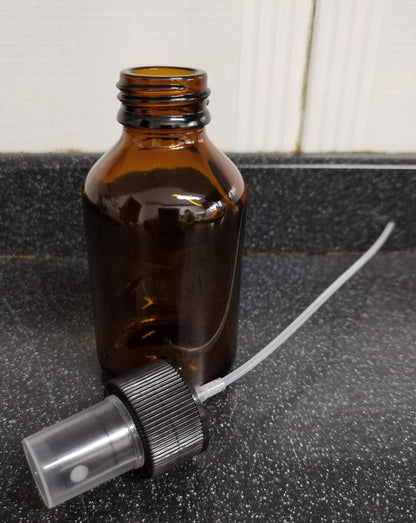 Frasco Vidrio c/tapa Atomizador 28mm - 120ml