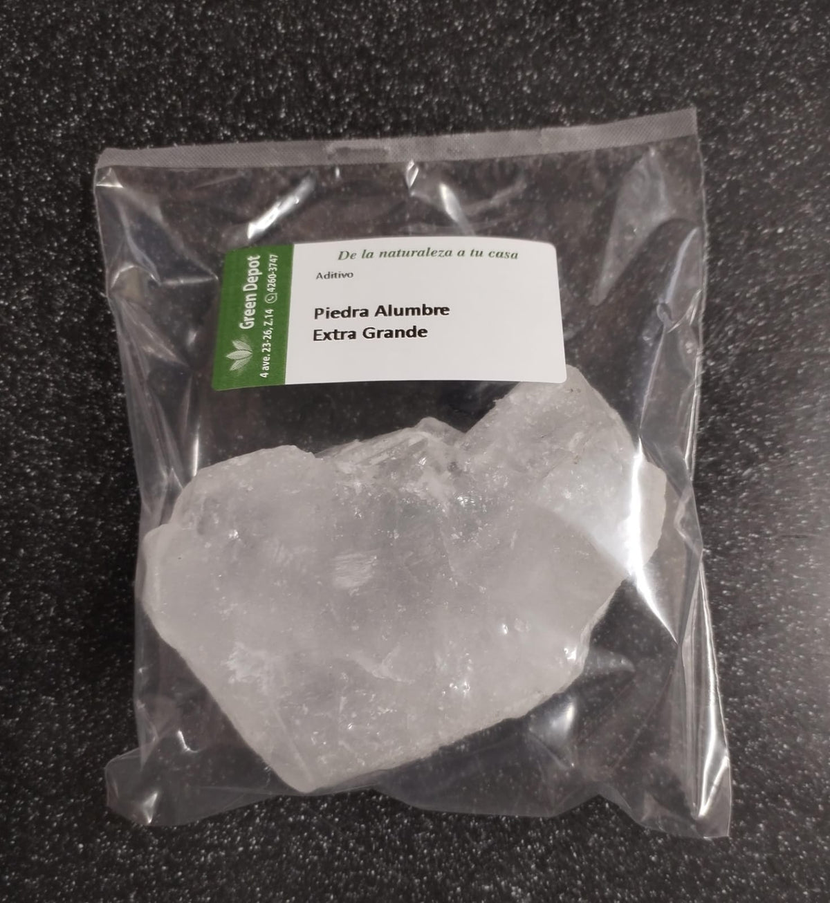 Piedra de Alumbre - Rustica