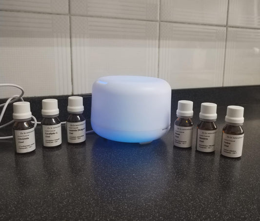 Kit Difusor Aromatico y 6 Aceites Esenciales No. 12