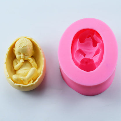 Molde Bautizo Bebe no.10