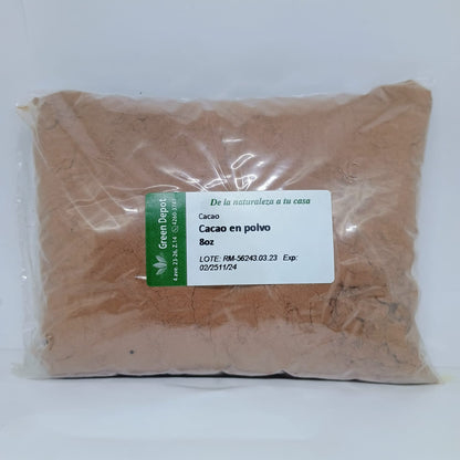 Cacao en Polvo – 100% NATURAL