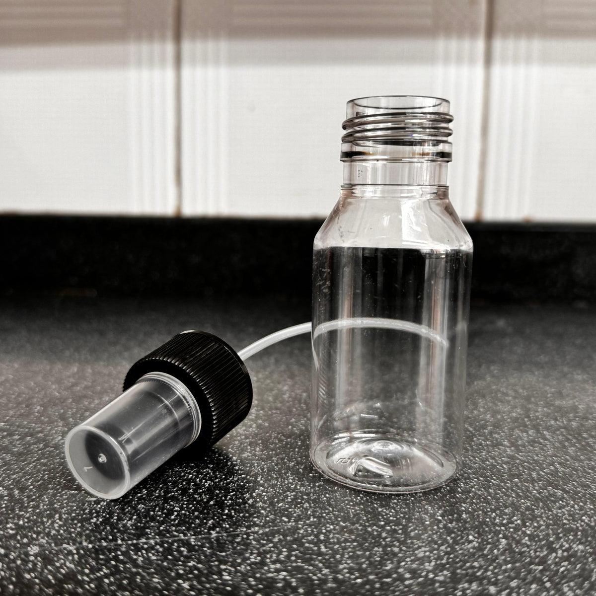 Frasco PET c/tapa Atomizador CLEAR - 60ml