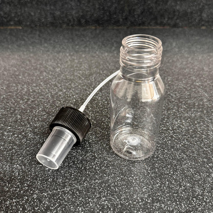Frasco PET c/tapa Atomizador CLEAR - 60ml