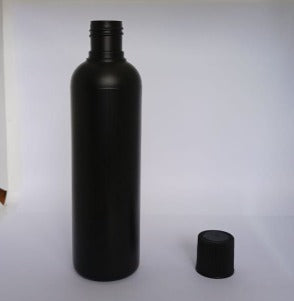 Envase PET Cosmo Negro C/tapa rosca - 8oz