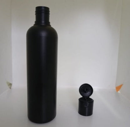 Envase PET Cosmo Negro C/tapa rosca - 8oz
