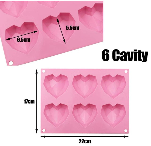 Molde Corazones n.15