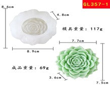 Molde Flor Suculenta n. 85