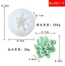 Molde Flor Suculenta n. 83