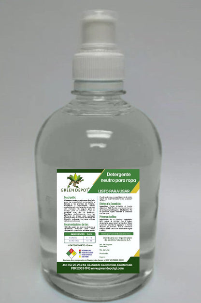 Detergente Neutro para Ropa