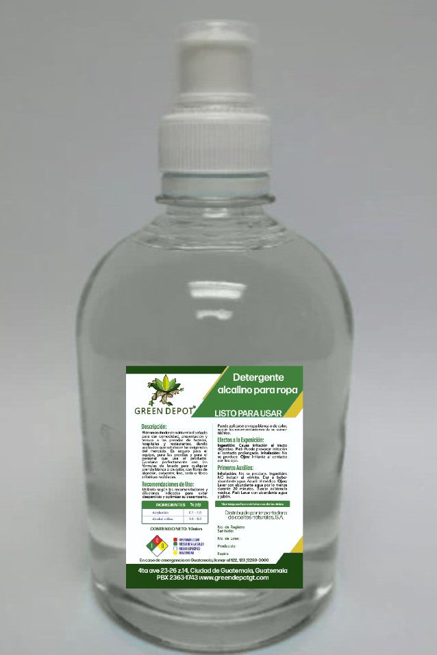 Detergente Alcalino para Ropa