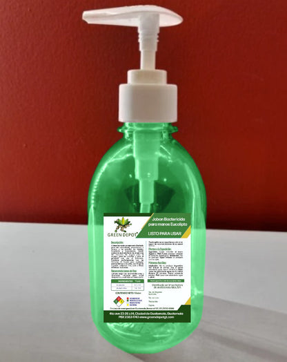 Jabon Bactericida para Manos - Eucalipto