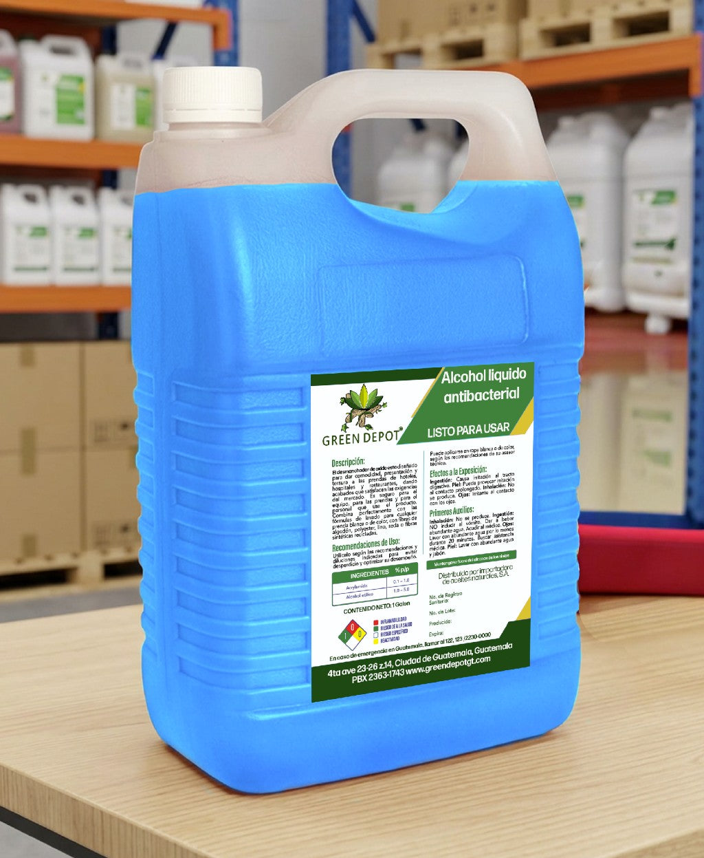 Alcohol Liquido - Antibacterial