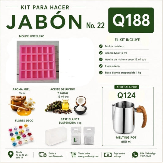 Kit para hacer Jabon - No.22