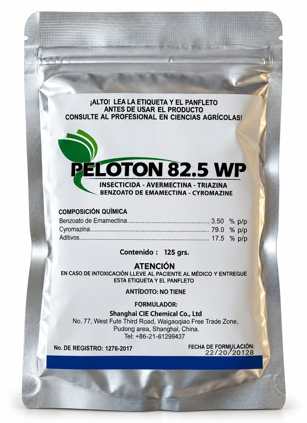 Peloton 82.5 WP - Plaguisida