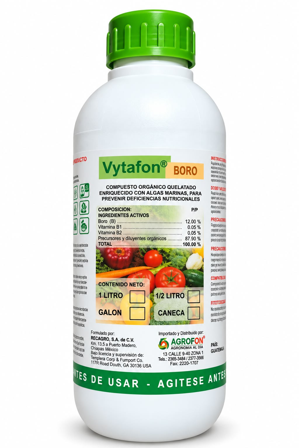 VYT.  Boro - Fertilizante