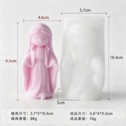 Molde Virgen Maria N.55