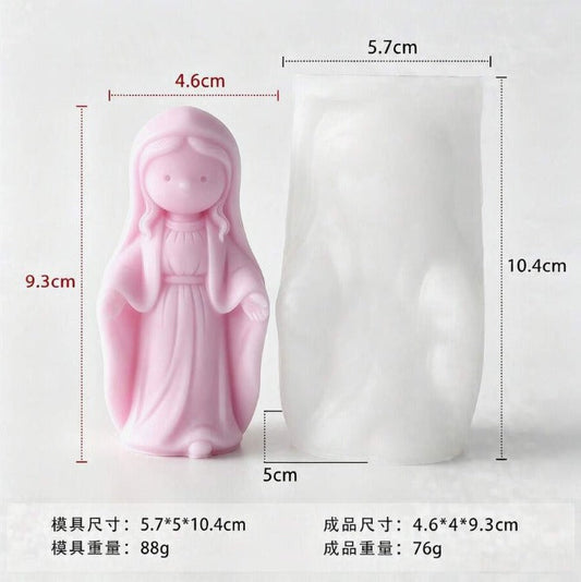 Molde Virgen Maria N.55