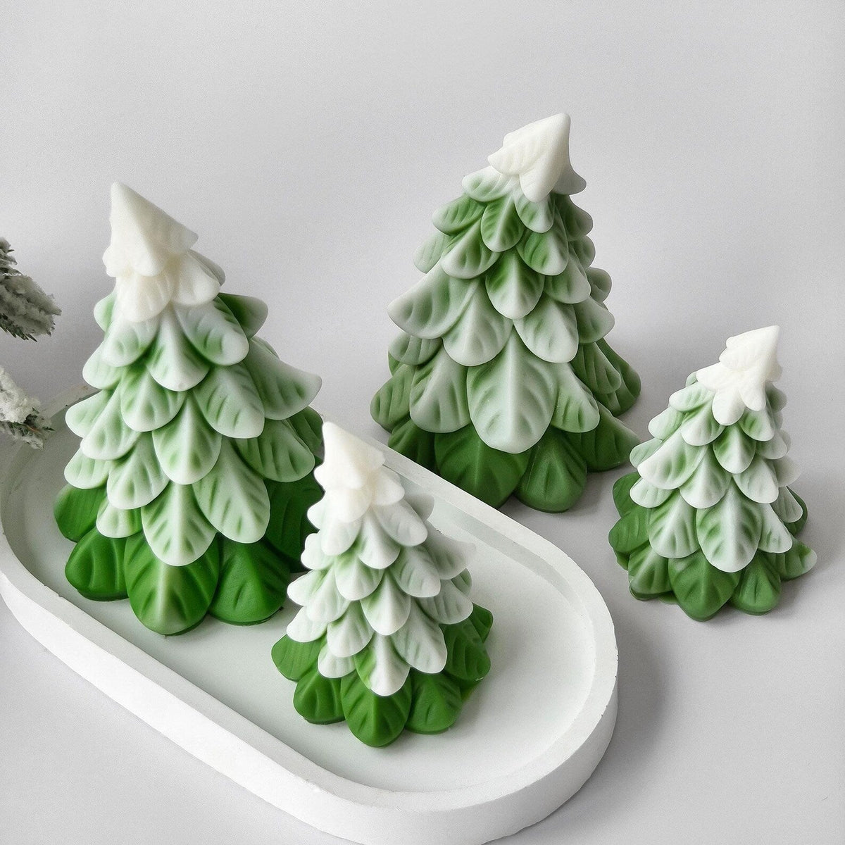 Molde arbol pino navidad n.23