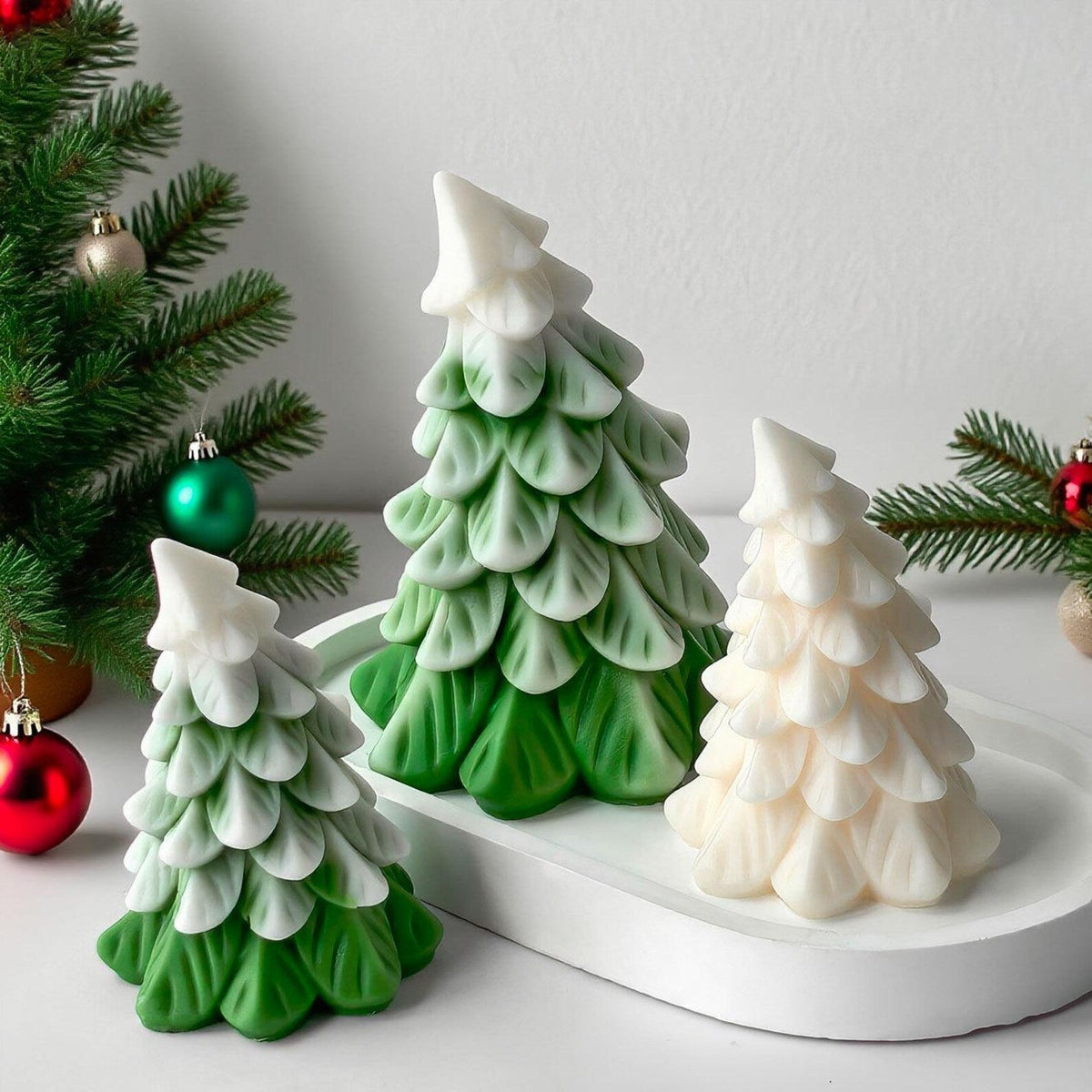 Molde arbol pino navidad n.24
