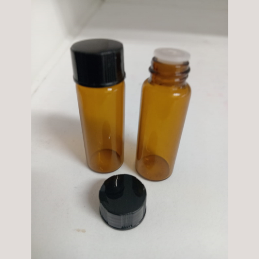 Frasco Cuenta Gotas Amber Vidrio - 5ml