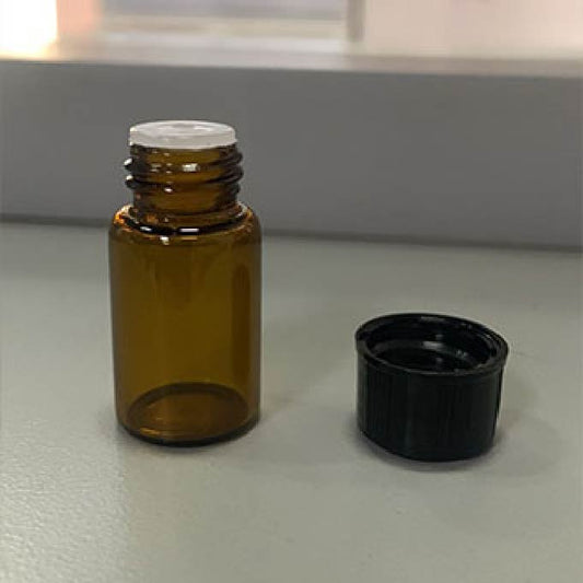 Frasco Cuenta Gotas Amber Vidrio - 3ml